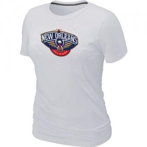 Tee-Shirt Blanc Big & Tall New Orleans Pelicans - Femme