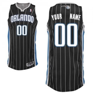 Maillot NBA Noir Authentic Personnalisé Orlando Magic Alternate Homme Adidas