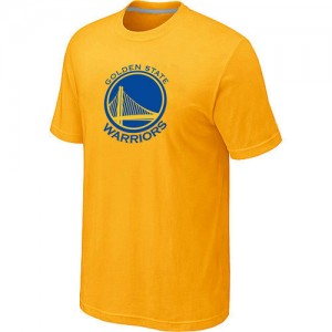 Golden State Warriors Big & Tall Tee-Shirt d'équipe de NBA - Jaune pour Homme
