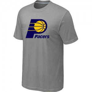 T-shirt principal de logo Indiana Pacers NBA Big & Tall Gris - Homme