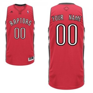 Toronto Raptors Personnalisé Adidas Road Rouge Maillot d'équipe de NBA en ligne - Swingman pour Enfants