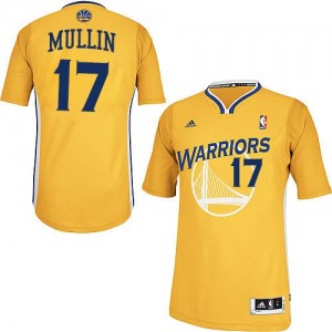 Golden State Warriors #17 Adidas Alternate Or Swingman Maillot d'équipe de NBA Remise - Chris Mullin pour Homme