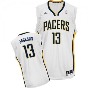 Maillot Swingman Indiana Pacers NBA Home Blanc - #13 Mark Jackson - Homme