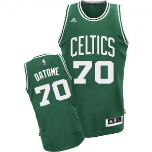 Boston Celtics Gigi Datome #70 Road Swingman Maillot d'équipe de NBA - Vert (No Blanc) pour Homme