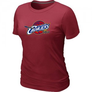 Cleveland Cavaliers Big & Tall Rouge Tee-Shirt d'équipe de NBA Expédition rapide - pour Femme