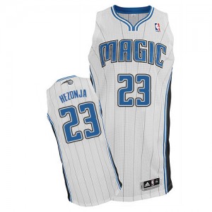Maillot NBA Authentic Mario Hezonja #23 Orlando Magic Home Blanc - Homme