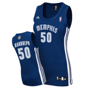 Maillot NBA Bleu marin Zach Randolph #50 Memphis Grizzlies Road Swingman Femme Adidas