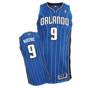 Orlando Magic #9 Adidas Road Bleu royal Authentic Maillot d'équipe de NBA achats en ligne - Nikola Vucevic pour Homme
