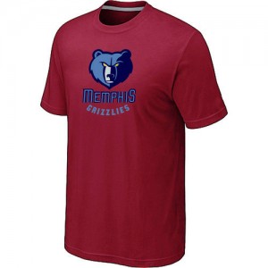 T-shirt principal de logo Memphis Grizzlies NBA Big & Tall Rouge - Homme
