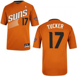 Maillot NBA Orange PJ Tucker #17 Phoenix Suns Alternate Swingman Homme Adidas