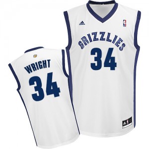 Maillot Swingman Memphis Grizzlies NBA Home Blanc - #34 Brandan Wright - Homme