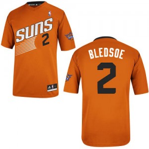 Phoenix Suns #2 Adidas Alternate Orange Authentic Maillot d'équipe de NBA Le meilleur cadeau - Eric Bledsoe pour Homme