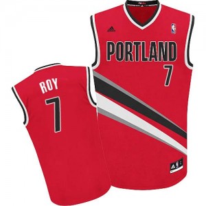 Maillot NBA Swingman Brandon Roy #7 Portland Trail Blazers Alternate Rouge - Homme