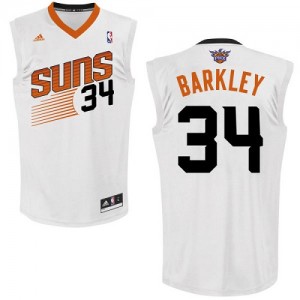 Maillot NBA Swingman Charles Barkley #34 Phoenix Suns Home Blanc - Homme