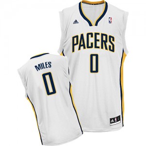 Maillot Swingman Indiana Pacers NBA Home Blanc - #0 C.J. Miles - Homme