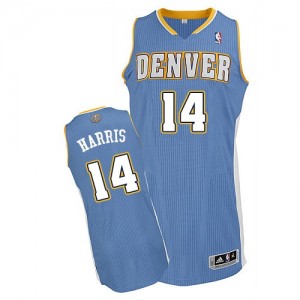 Maillot Authentic Denver Nuggets NBA Road Bleu clair - #14 Gary Harris - Homme