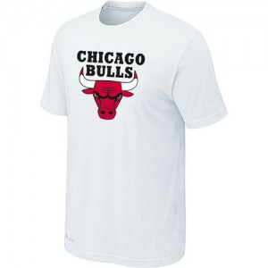 Chicago Bulls Big & Tall Tee-Shirt d'équipe de NBA - Blanc pour Homme