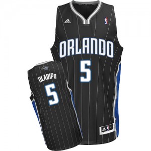 Maillot NBA Noir Victor Oladipo #5 Orlando Magic Alternate Swingman Homme Adidas