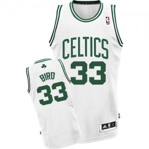 Boston Celtics #33 Adidas Home Blanc Swingman Maillot d'équipe de NBA magasin d'usine - Larry Bird pour Enfants