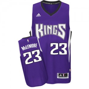Maillot NBA Sacramento Kings #23 Ben McLemore Violet Adidas Swingman Road - Homme