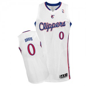 Maillot Authentic Los Angeles Clippers NBA Home Blanc - #0 Glen Davis - Homme