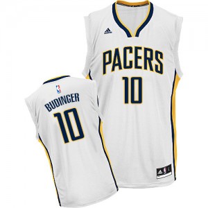 Maillot Adidas Blanc Home Swingman Indiana Pacers - Chase Budinger #10 - Homme