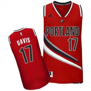 Maillot Swingman Portland Trail Blazers NBA Alternate Rouge - #17 Ed Davis - Homme