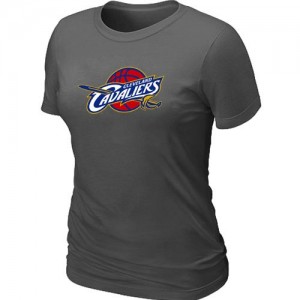 Tee-Shirt NBA Cleveland Cavaliers Big & Tall Gris foncé - Femme