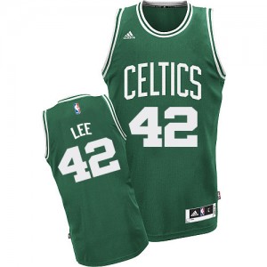Maillot Swingman Boston Celtics NBA Road Vert (No Blanc) - #42 David Lee - Homme