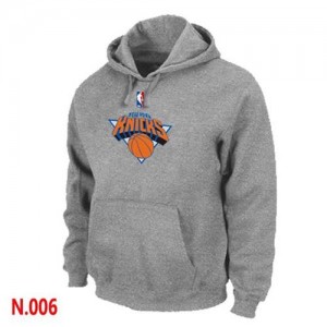 Sweat à capuche Gris New York Knicks - Homme