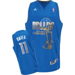 Maillot NBA Swingman Jose Barea #11 Dallas Mavericks Finals Champions Bleu - Homme