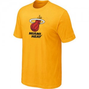 Tee-Shirt NBA Miami Heat Big & Tall Jaune - Homme