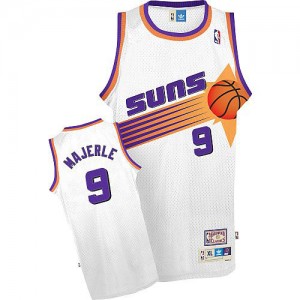 Maillot NBA Authentic Dan Majerle #9 Phoenix Suns Throwback Blanc - Homme