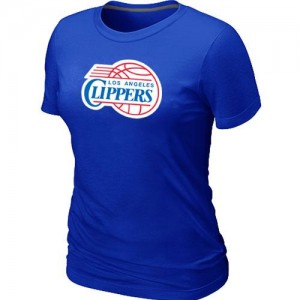 T-shirt principal de logo Los Angeles Clippers NBA Big & Tall Bleu - Femme