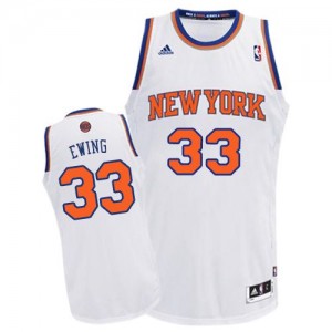Maillot Swingman New York Knicks NBA Home Blanc - #33 Patrick Ewing - Homme