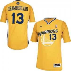 Maillot NBA Golden State Warriors #13 Wilt Chamberlain Or Adidas Swingman Alternate - Homme