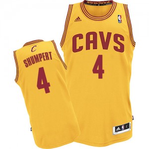 Maillot NBA Authentic Iman Shumpert #4 Cleveland Cavaliers Alternate Or - Homme