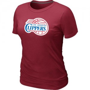 Tee-Shirt Rouge Big & Tall Los Angeles Clippers - Femme