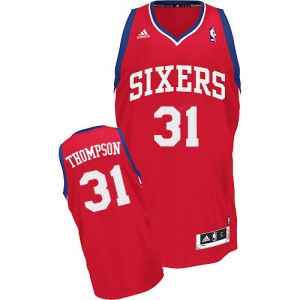 Philadelphia 76ers #31 Adidas Road Rouge Swingman Maillot d'équipe de NBA Prix d'usine - Hollis Thompson pour Homme