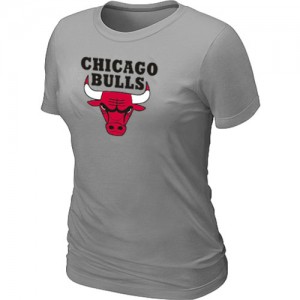Tee-Shirt NBA Chicago Bulls Gris clair Big & Tall - Femme