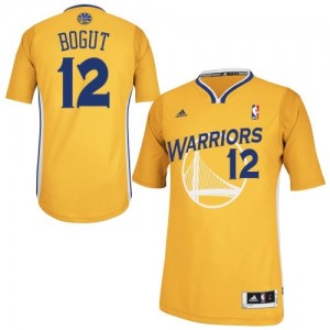 Maillot NBA Swingman Andrew Bogut #12 Golden State Warriors Alternate Or - Homme