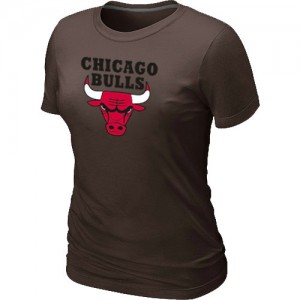 Chicago Bulls Big & Tall Tee-Shirt d'équipe de NBA - marron pour Femme