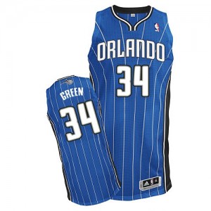 Maillot NBA Authentic Willie Green #34 Orlando Magic Road Bleu royal - Homme