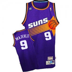 Maillot NBA Violet Dan Majerle #9 Phoenix Suns Throwback Swingman Homme Adidas