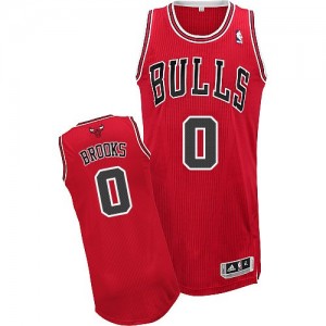 Chicago Bulls #0 Adidas Road Rouge Authentic Maillot d'équipe de NBA préférentiel - Aaron Brooks pour Homme