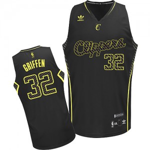 Maillot NBA Swingman Blake Griffin #32 Los Angeles Clippers Electricity Fashion Noir - Homme