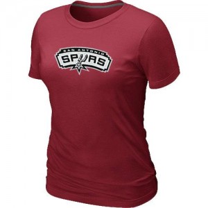 T-shirt principal de logo San Antonio Spurs NBA Big & Tall Rouge - Femme