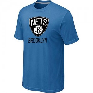 Tee-Shirt Bleu clair Big & Tall Brooklyn Nets - Homme
