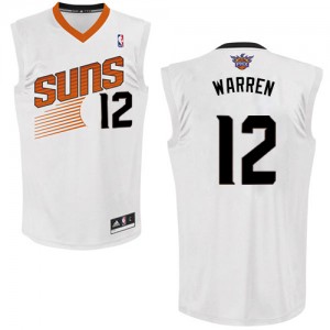 Maillot Adidas Blanc Home Swingman Phoenix Suns - T.J. Warren #12 - Homme