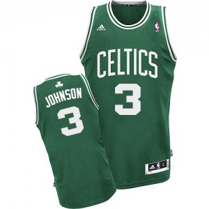 Maillot Swingman Boston Celtics NBA Road Vert (No Blanc) - #3 Dennis Johnson - Homme